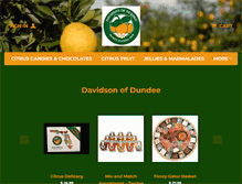 Tablet Screenshot of davidsonofdundee.com